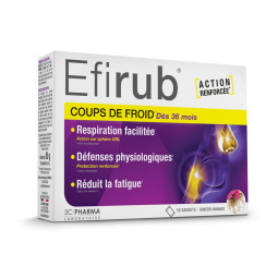 Efirub Coups de froids 16 sachets