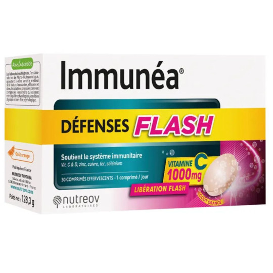 Nutreov Immunéa Défenses Flash 30 comprimes