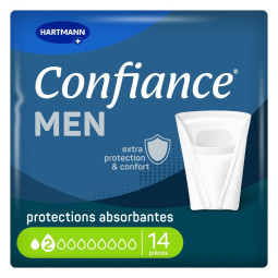 Confiance Men Protection Anti Fuites Urinaires Légères