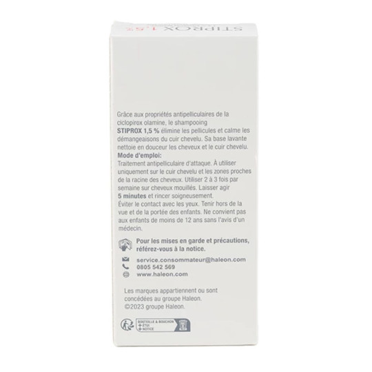 Stiefel Stiprox1.5% Shampooing Antipelliculaire Stiefel Stiprox1.5% Shampooing Antipelliculaire
