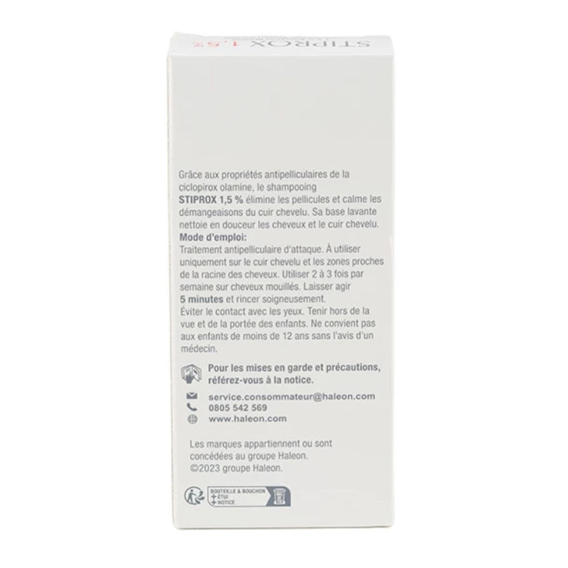 Stiefel Stiprox1.5% Shampooing Antipelliculaire Stiefel Stiprox1.5% Shampooing Antipelliculaire