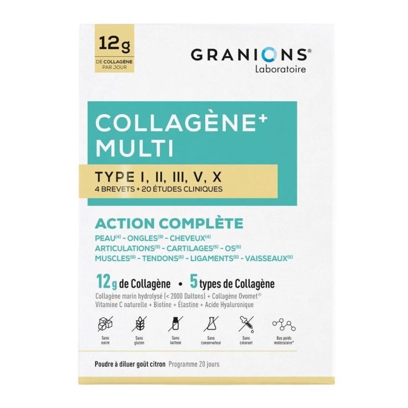 Granions Collagène+ Multi Poudre Granions Collagène+ Multi Poudre