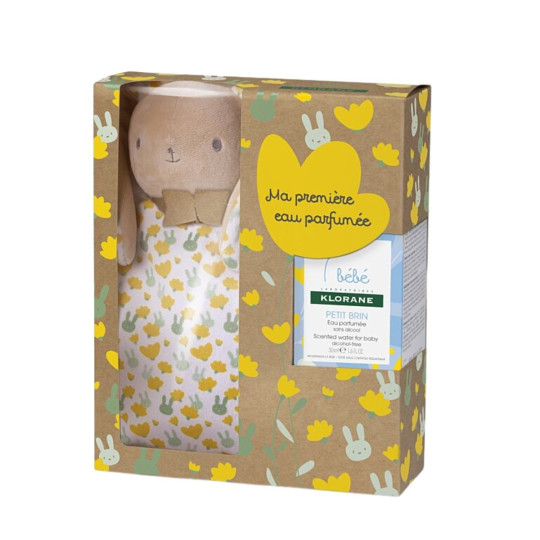 Klorane Bébé Coffret Eau Parfumée Petit Brin + Lapin Doudou Klorane Bébé Coffret Eau Parfumée Petit Brin + Lapin Doudou