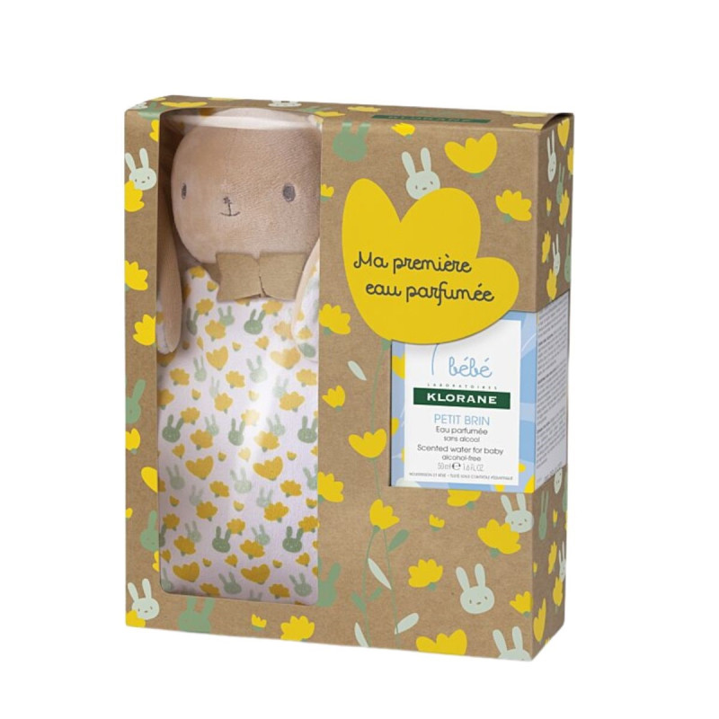 Klorane Bébé Coffret Eau Parfumée Petit Brin + Lapin Doudou Klorane Bébé Coffret Eau Parfumée Petit Brin + Lapin Doudou