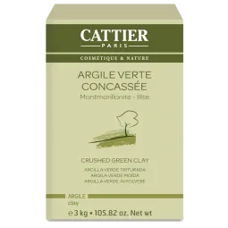 Cattier Argile Verte Concassée 3 kg.