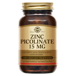 Solgar Zinc Picolinate Comprimés