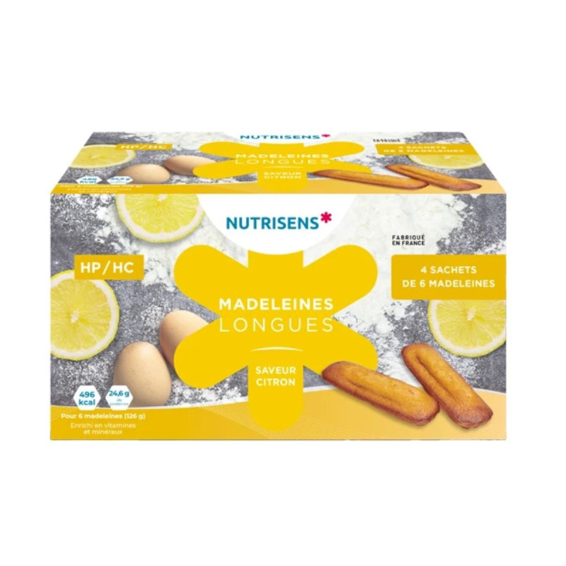 Nutrisens Madeleines Longues HP/HC Nutrisens Madeleines Longues HP/HC