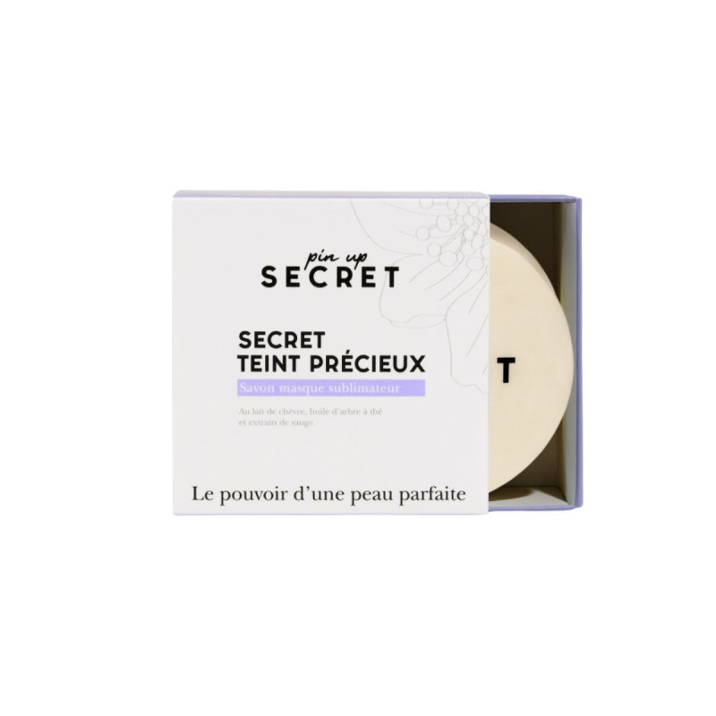 Pin-Up Secret Teint Précieux Savon-Masque au Lait de Chèvre Pin-Up Secret Teint Précieux Savon-Masque au Lait de Chèvre