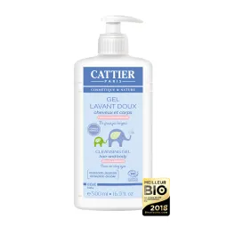 Cattier Bébé Gel Lavant Doux 500 ml.