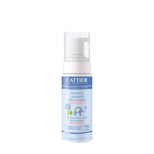 Cattier Bébé Mousse Lavante 150 ml.