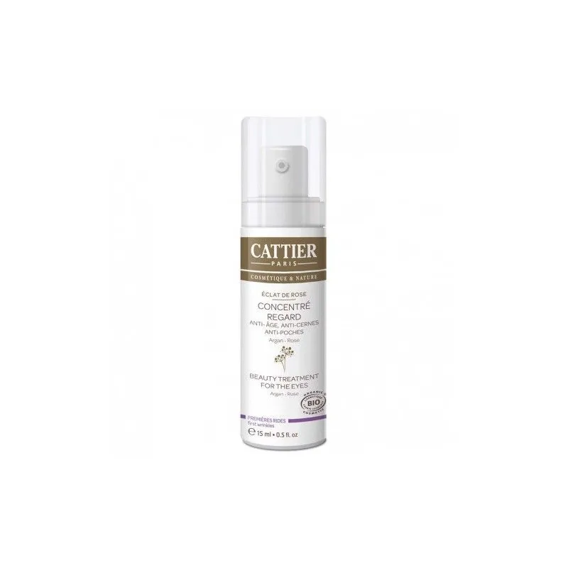 Cattier Concentré Regard Eclat de Rose 15 ml. Cattier Concentré Regard Eclat de Rose 15 ml.