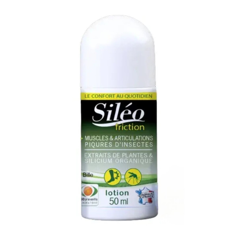 Sileo Friction Lotion Muscles Piqûres d'Insectes