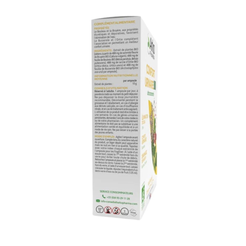 Arkofluides Confort Urinaire Bio Ultra Concentré