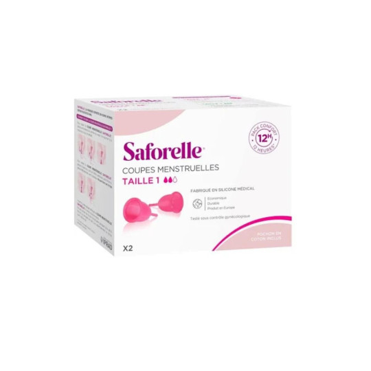 Saforelle Coupes Menstruelles Pack Confort 12 Heures
