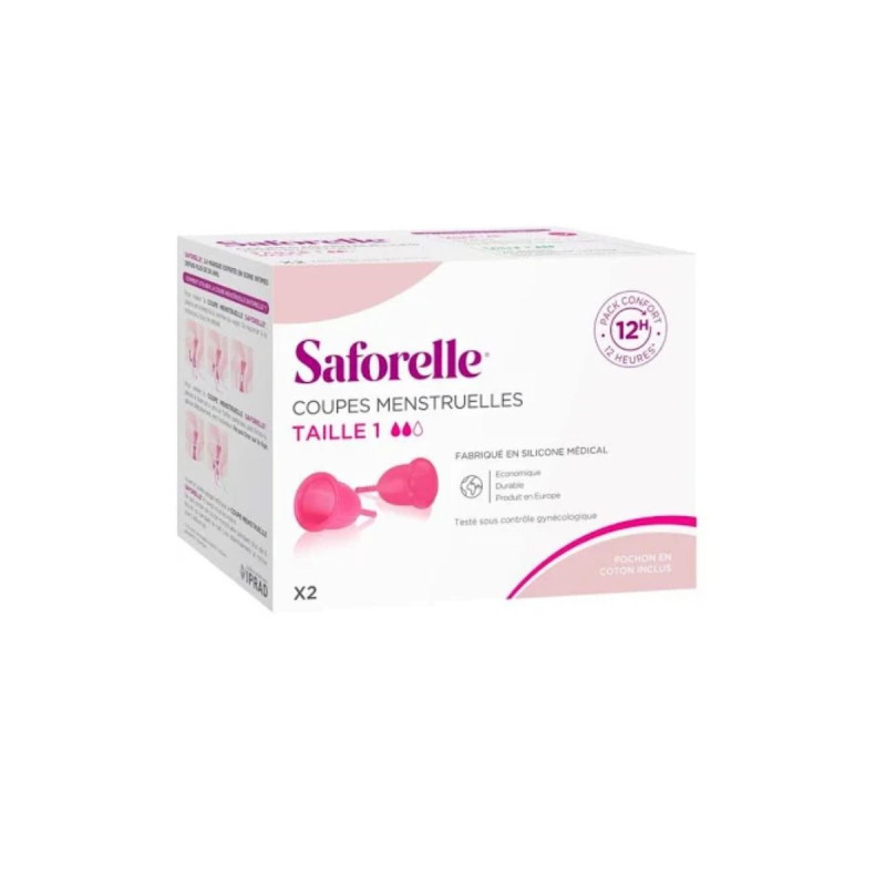 Saforelle Coupes Menstruelles Pack Confort 12 Heures