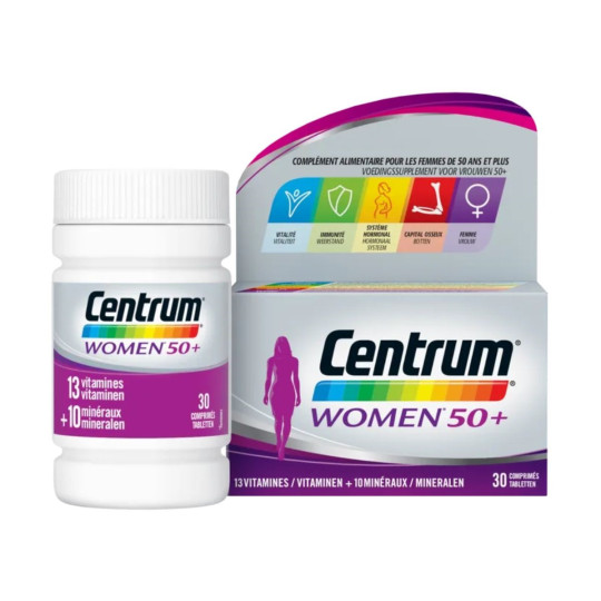 Centrum Women 50+ Vitamines et Minéraux Centrum Women 50+ Vitamines et Minéraux