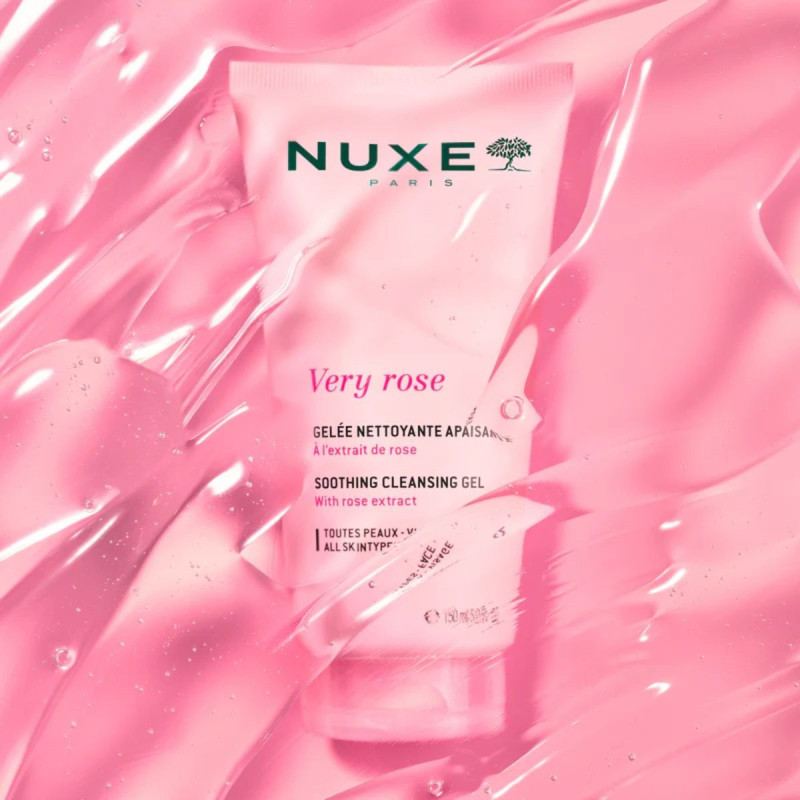Nuxe Very Rose Gelée Nettoyante Apaisante Nuxe Very Rose Gelée Nettoyante Apaisante