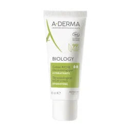 A-Derma Biology Crème Riche Hydratante Bio 40ml