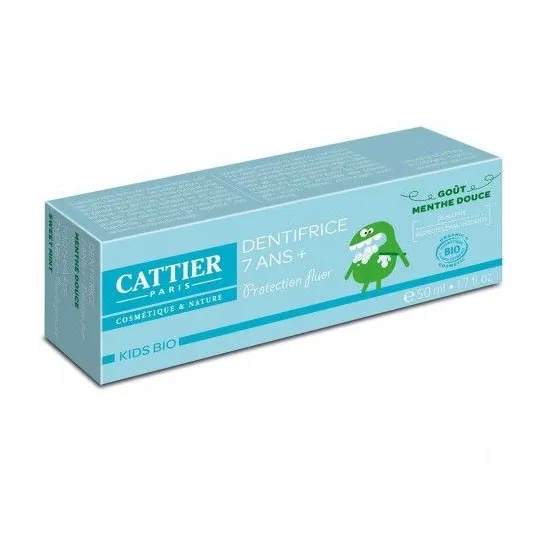 Cattier Dentifrice Kids 7 ans et + 50 ml.