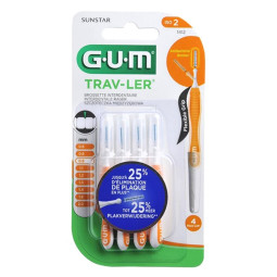 Gum Trav-Ler Brossettes Interdentaires 1412 0.9mm