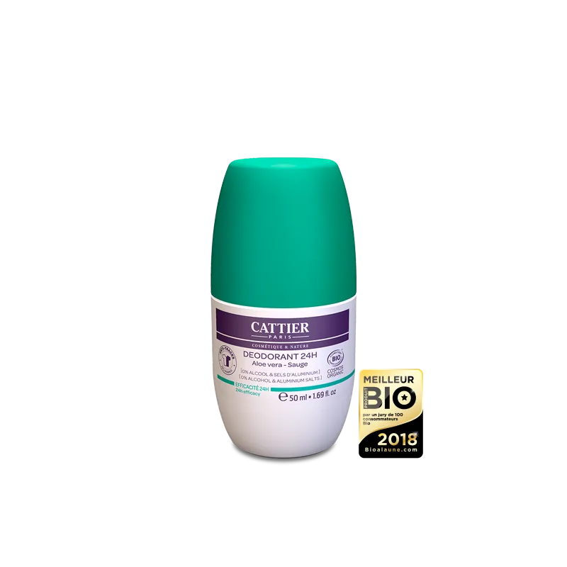 Cattier Déodorant Roll-on 50ml