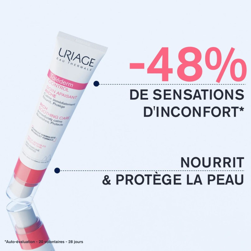 Uriage Toléderm Control Soin Apaisant Riche