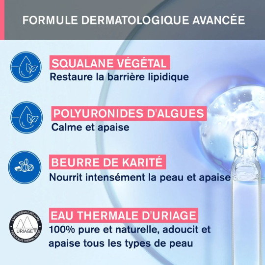 Uriage Toléderm Control Soin Apaisant Riche