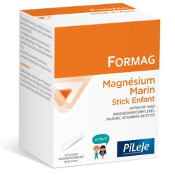 Pileje Formag Magnésium Marin Stick Enfant X20