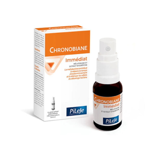 Pileje Chronobiane Immédiat Flacon Spray 20 ml.