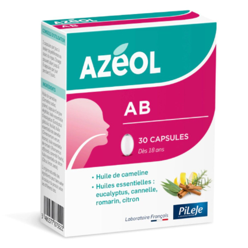 Pileje Azéol AB 30 capsules