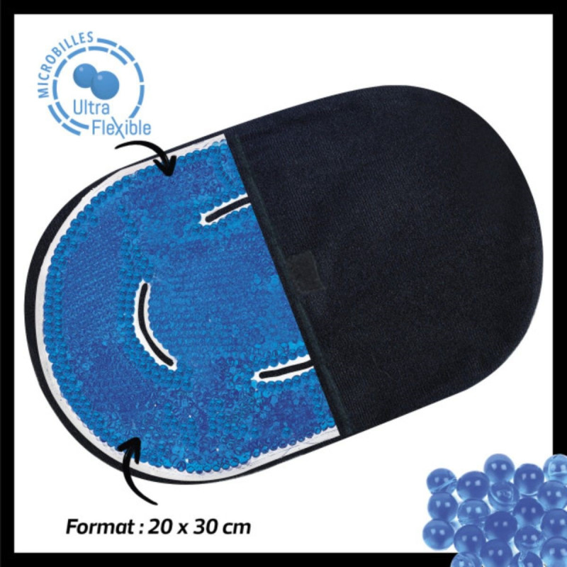 Actipoche Chaud Froid Dos Ventre Microbilles 20X30cm