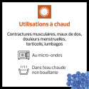 Actipoche Chaud Froid Dos Ventre Microbilles 20X30cm