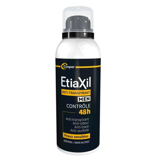 Etiaxil Men Anti-transpirant Contrôle 48h Spray Etiaxil Men Anti-transpirant Contrôle 48h Spray
