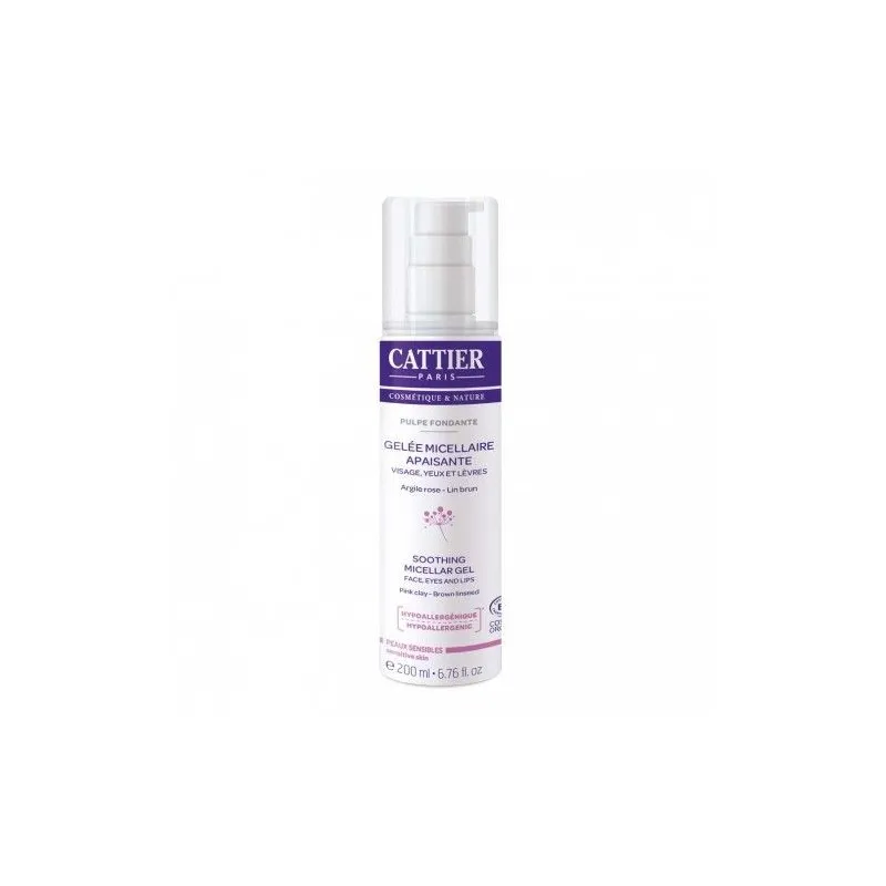 Cattier Gelée Micellaire Apaisante Pulpe Fondante 200 ml.
