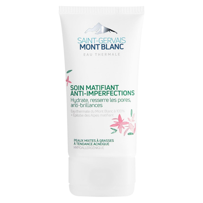 Saint-Gervais Mont Blanc Soin Matifiant Anti-Imperfections Saint-Gervais Mont Blanc Soin Matifiant Anti-Imperfections