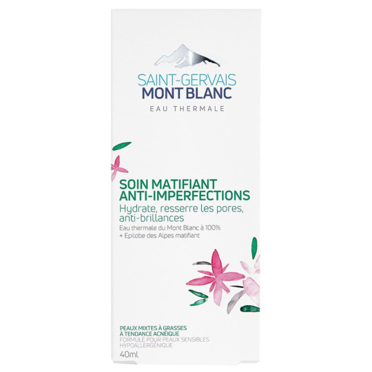 Saint Gervais Mont Blanc Soin Matifiant Anti-Imperfections Saint Gervais Mont Blanc Soin Matifiant Anti-Imperfections