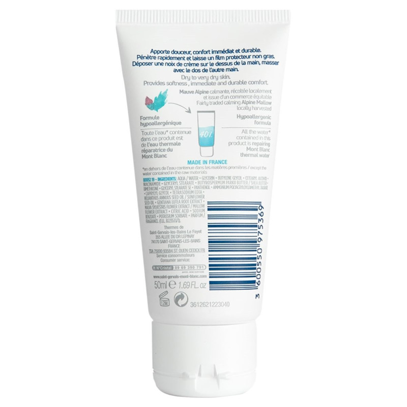 Saint Gervais Mont Blanc Crème Mains Réparatrice Saint Gervais Mont Blanc Crème Mains Réparatrice