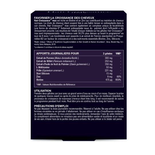 New Nordic Hair Croissance Max Croissance des Cheveux