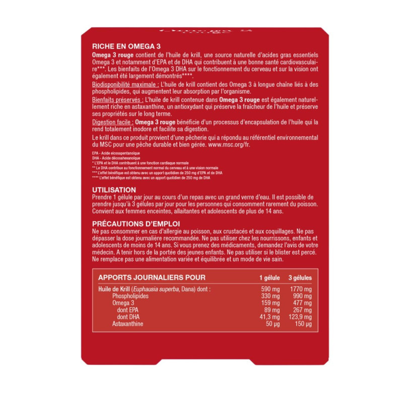 New Nordic Omega 3 Rouge