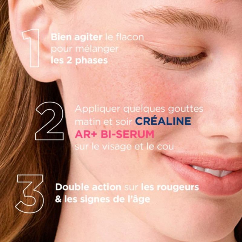 Bioderma Créaline AR+ Bi-Sérum Peaux Réactives Bioderma Créaline AR+ Bi-Sérum Peaux Réactives