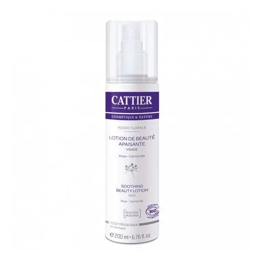 Cattier Lotion Apaisante Rosée Florale 200 ml.