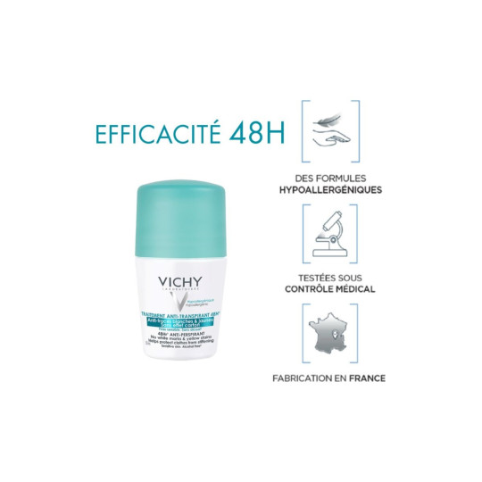 Vichy Déodorant Anti-transpirant 48 Heures Vichy Déodorant Anti-transpirant 48 Heures