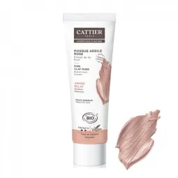 Cattier Masque à l'Argile Rose Bio et Vegan 100ml