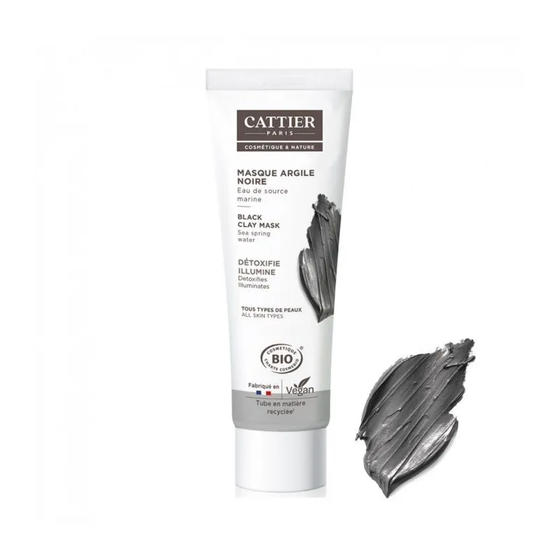 Cattier Masque Argile Noire 100ml Cattier Masque Argile Noire 100ml