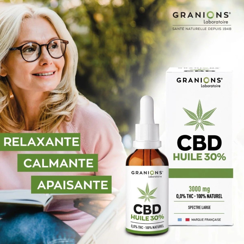 Granions CBD Huile 30% Spectre Large