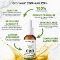Granions CBD Huile 20% Spectre Large