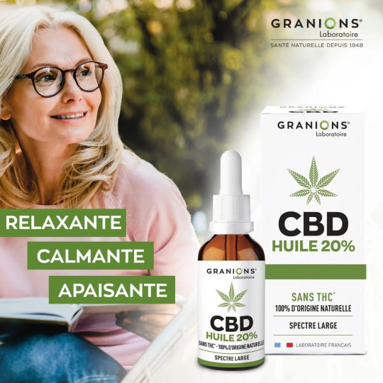 Granions CBD Huile 20% Spectre Large