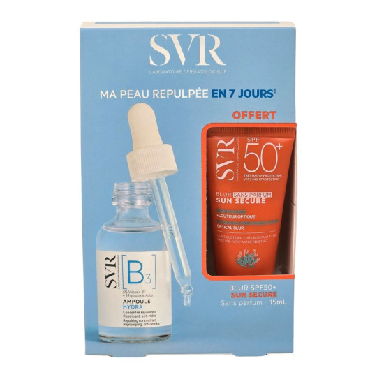SVR B3 Ampoule Hydra + Sun Secure Blur SPF50+ OFFERT