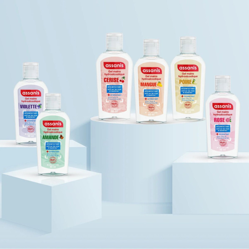 Assanis Gel mains Hydroalcoolique Parfum