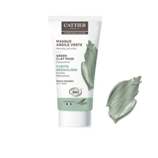 Cattier Mini Masque Argile Verte 30ml Cattier Mini Masque Argile Verte 30ml